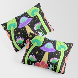 Space Shrooms Pillow Sham