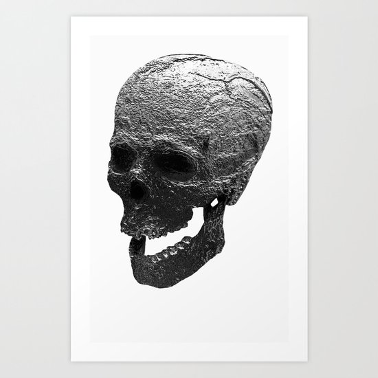 IRON SKULL Art Print