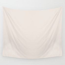 Look Away Cream Wall Tapestry