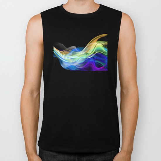Color smoke. Biker Tank