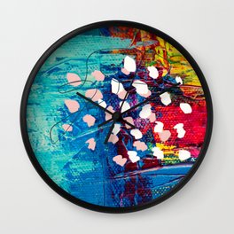 Colorful Abstracts  Wall Clock