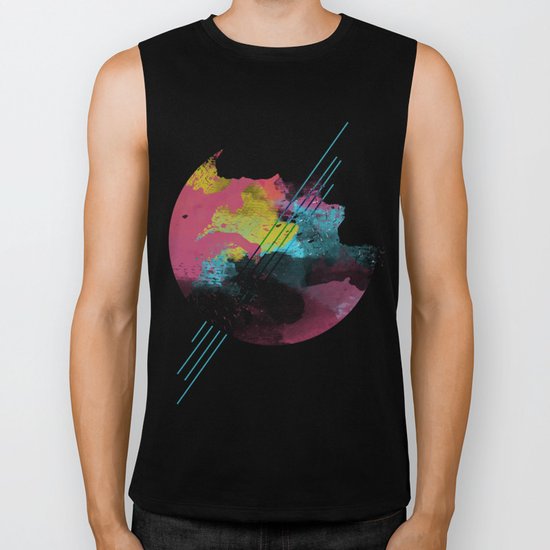 ABSTRACT Biker Tank