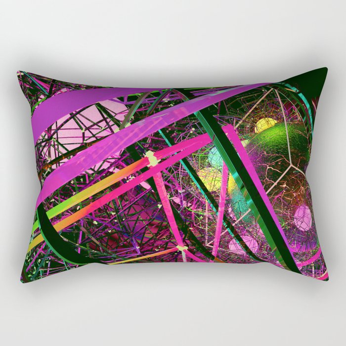 AR Network Concept Rectangular Pillow