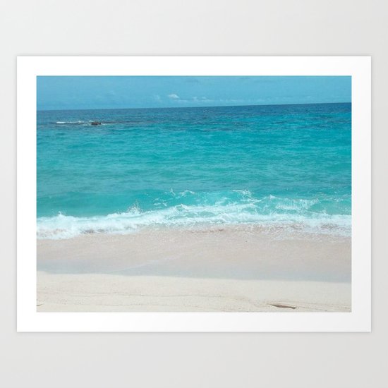 Bermuda Beach 1 Art Print