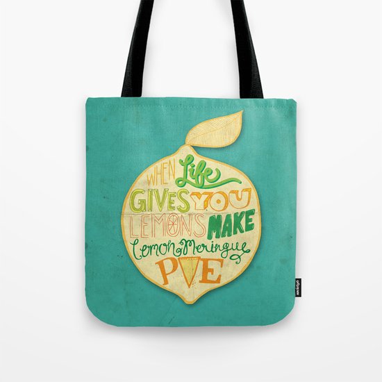 Lemon Meringue Pie Tote Bag