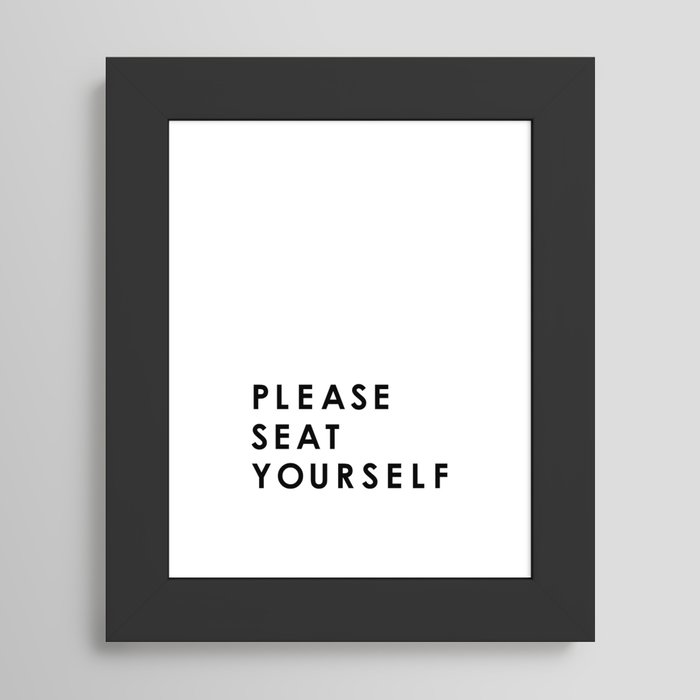 Framed Art Print
