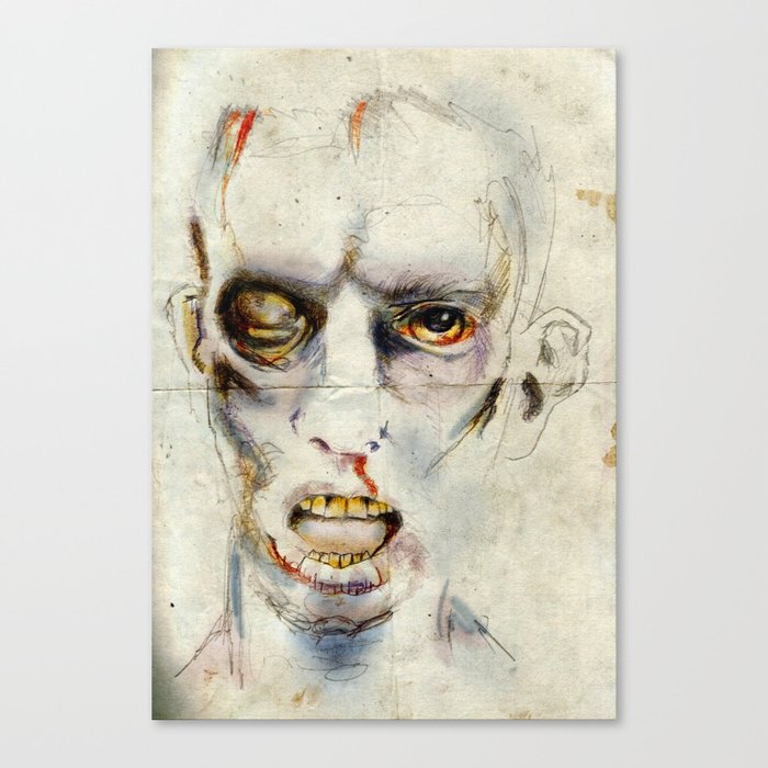 Zombie Canvas Print