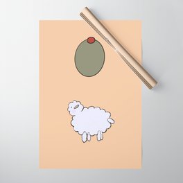 Olive Ewe Wrapping Paper