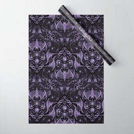 Bats and Beasts - ROYAL PURPLE Wrapping Paper