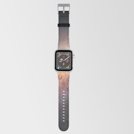 Spiral Galaxy Messier 106 Apple Watch Band