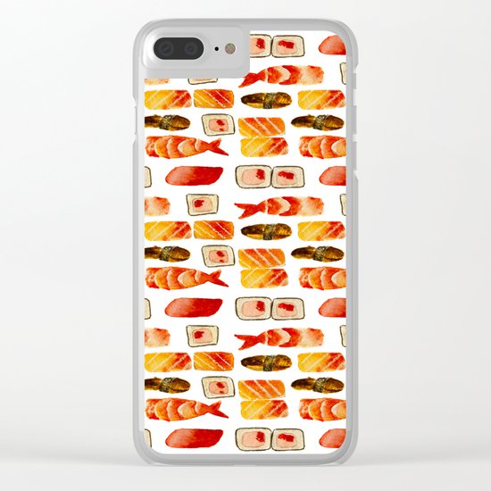 Sushi vibes Clear iPhone Case