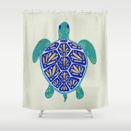 Sea Turtle Shower Curtain