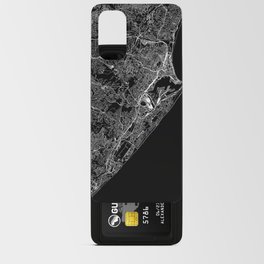 Durban Black Map Android Card Case