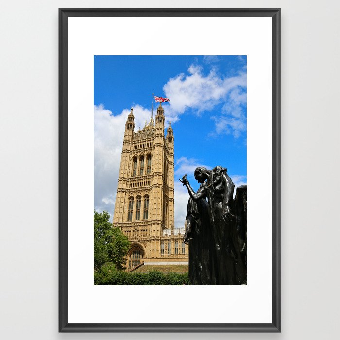 Parliament Woes Framed Art Print