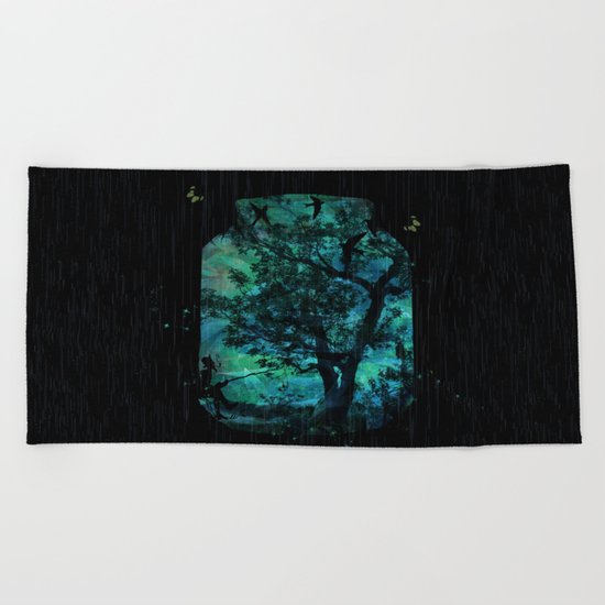 Bottled Magic Beach Towel