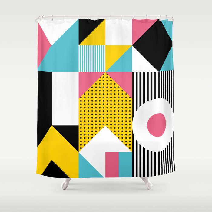 Bauhaus Graphic #01 Shower Curtain