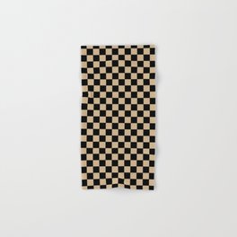Brown and Black Checkered Towels – GOOD FRIEND