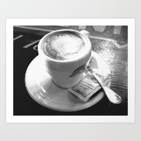 Cappuccino Art Print