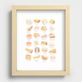 Cheese Revamp Recessed Framed Print