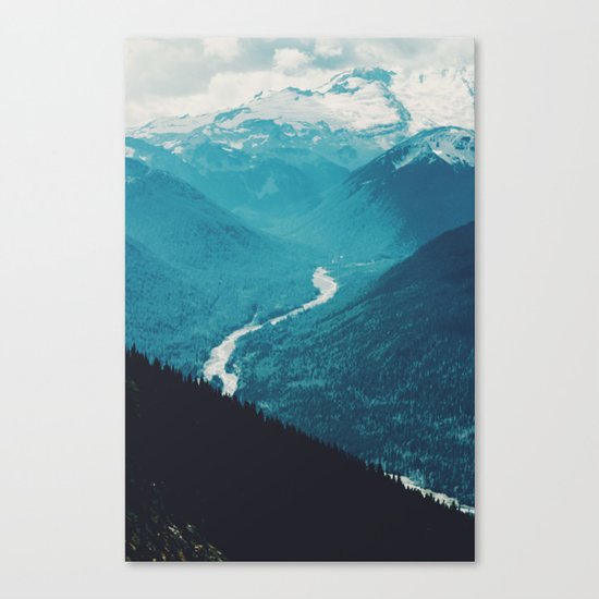 Down in the valley Canvas Print