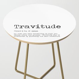 Travitude -Travelers Attitude Side Table