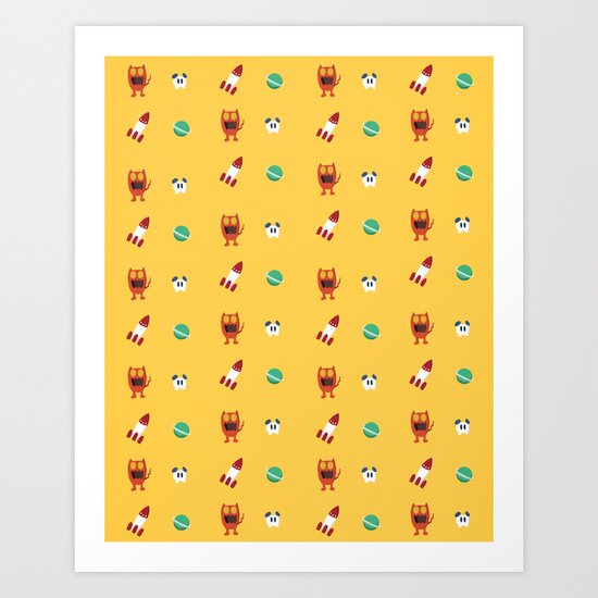 ChuChu Rocketto Art Print