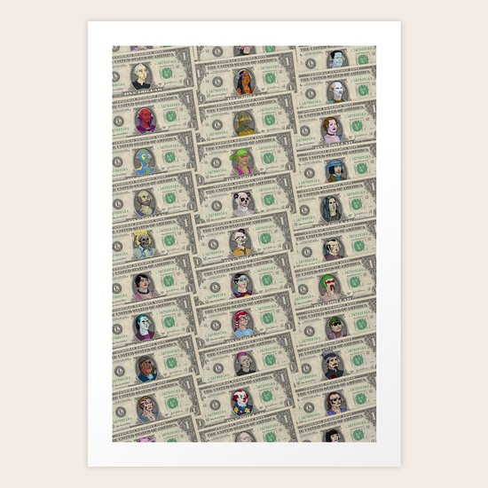 Money Art Print