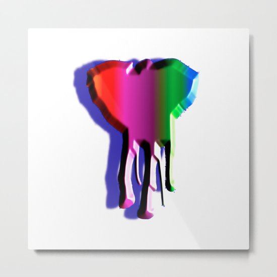 elephant love Metal Print