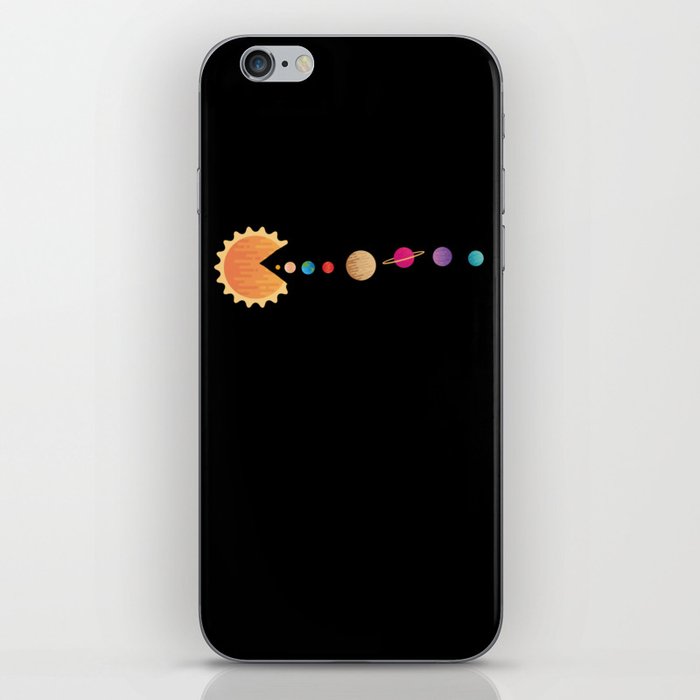 Funny Sun Planets - Outer Space Galaxy Solar System iPhone Skin