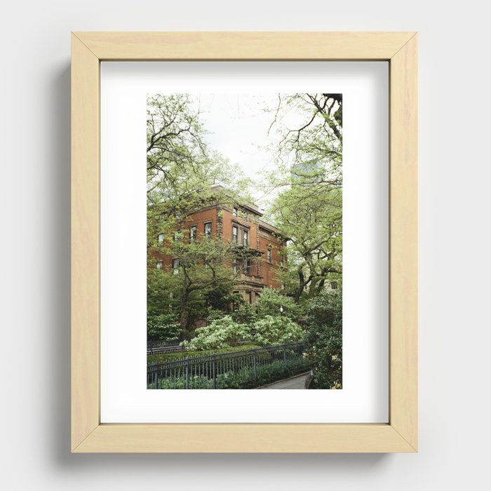 Brooklyn Heights Promenade Recessed Framed Print