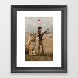 1920 - kittens Framed Art Print