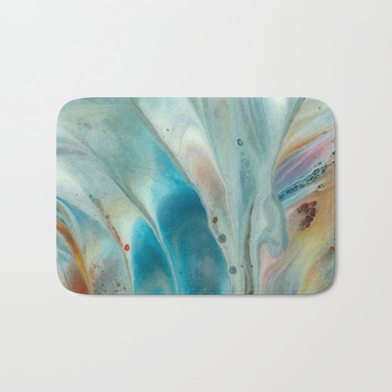 Pearl abstraction Bath Mat