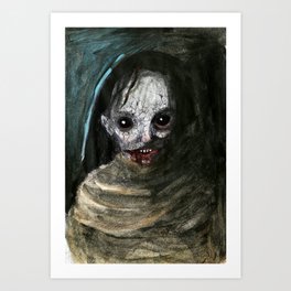 Demon Woman Art Print