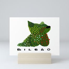 Puppy Guggenheim Bilbao Mini Art Print