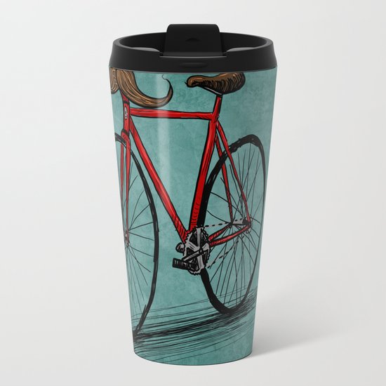 Baffi Bici Travel Mug