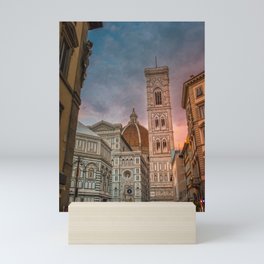 Florence Duomo at Sunset Mini Art Print