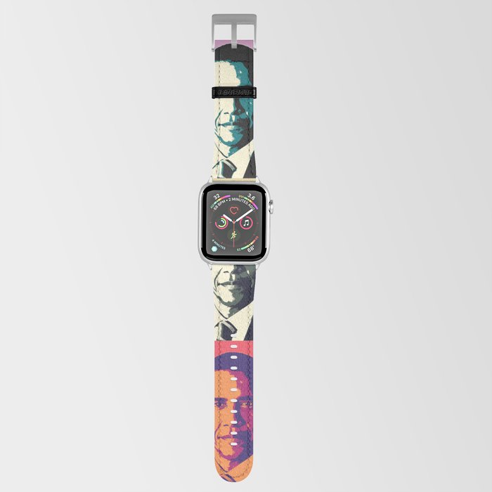 Barack Obama Pop Art Apple Watch Band