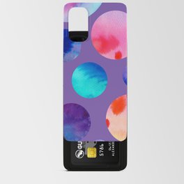 Watercolor Polka Dots Android Card Case
