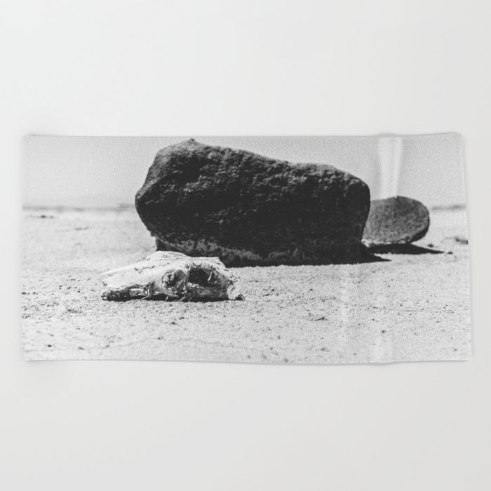 Desert Death Beach Towel