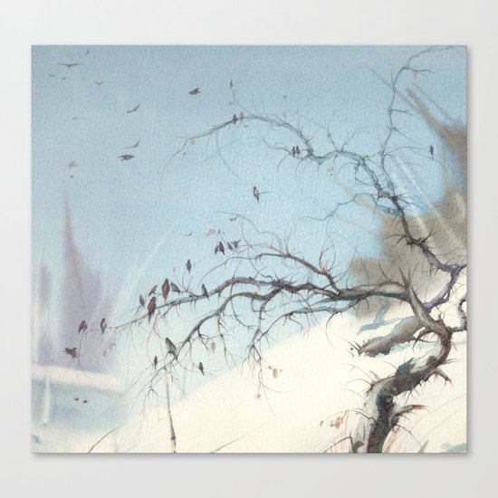 winter tree Canvas Print