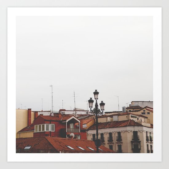Calle Mayor Art Print