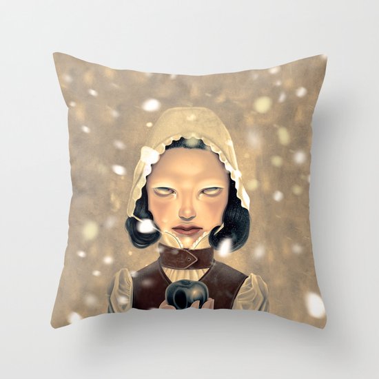 Snowhite Throw Pillow