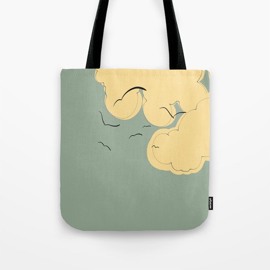 The Yellow Clouds Tote Bag
