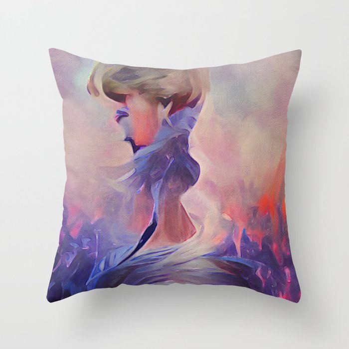 Lady Di Throw Pillow