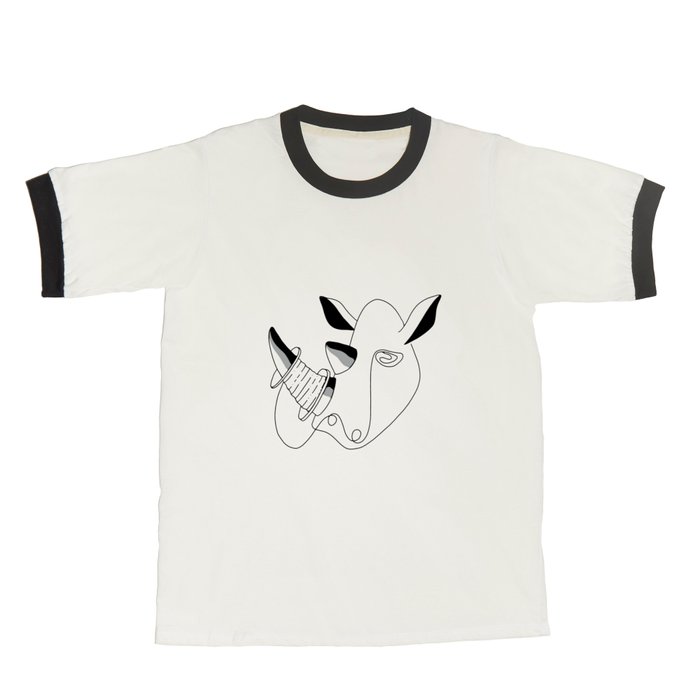 Threadz Rhino Logo T Shirt