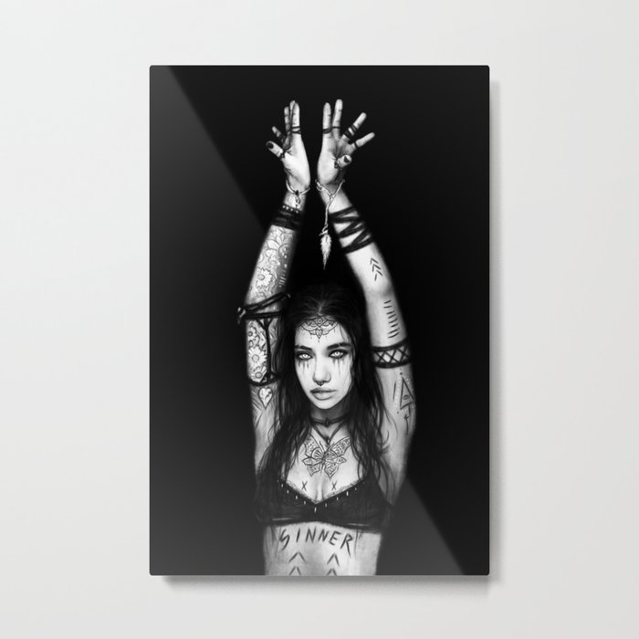 Sinner Metal Print