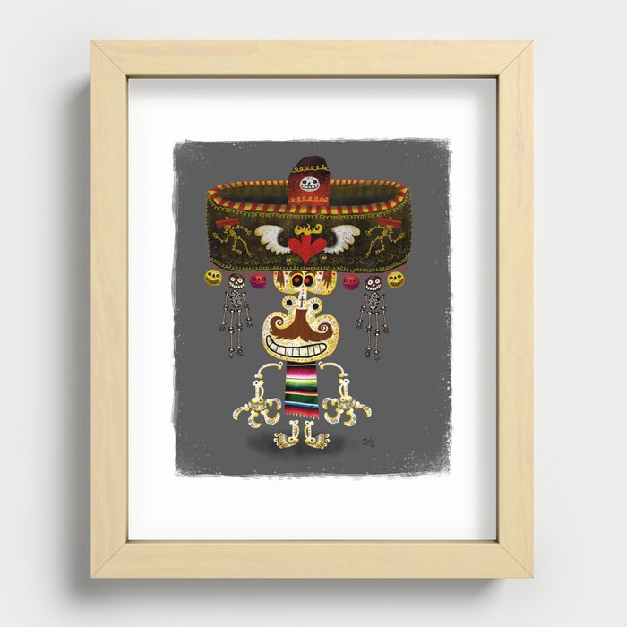 Calaverita Recessed Framed Print