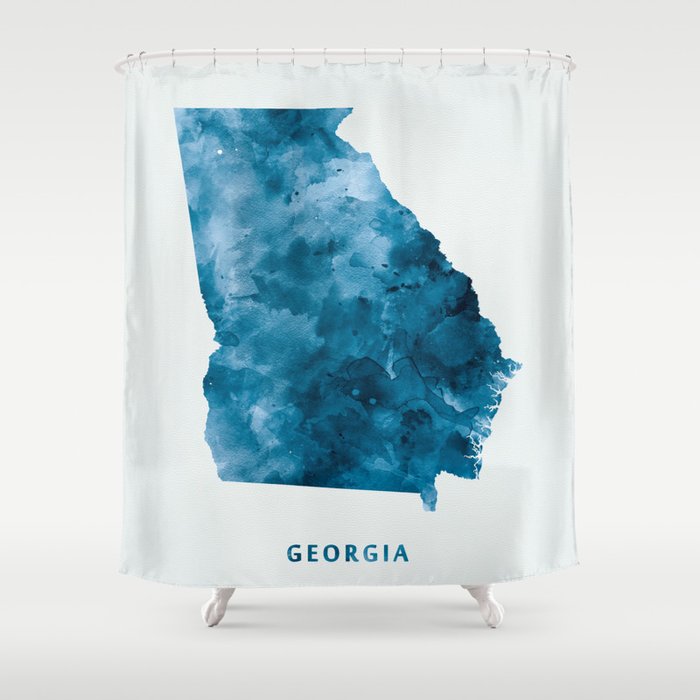 Georgia Shower Curtain By Artsaren Society6