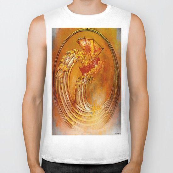 La vague Biker Tank