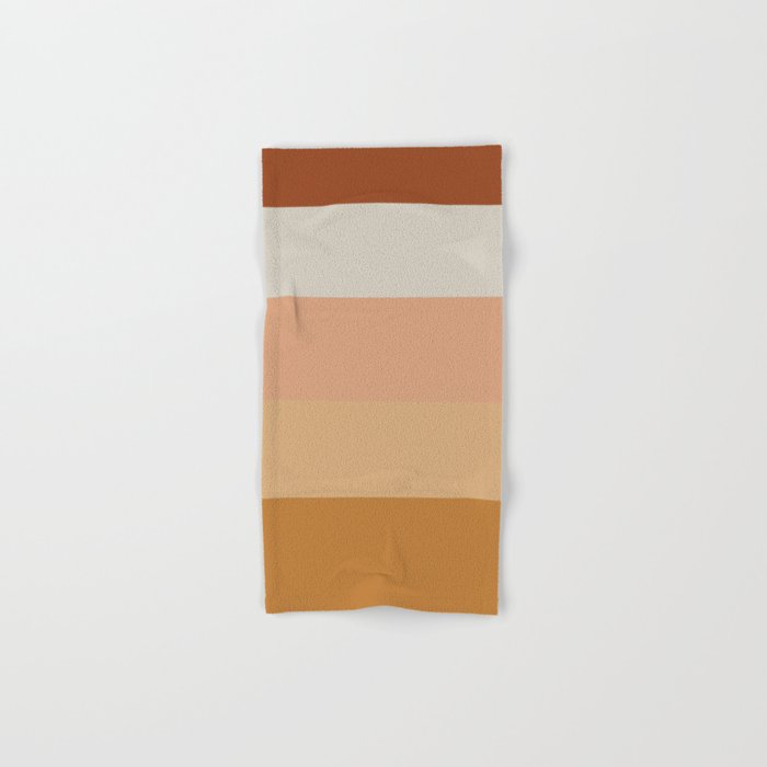 Earth tone store bath towels